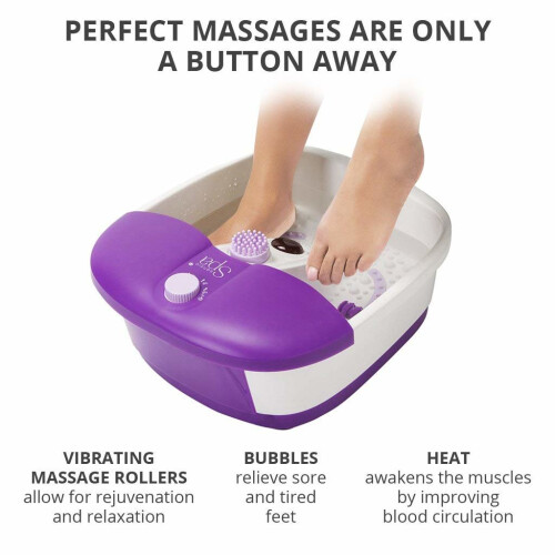 Sensio Home Foot Spa With Pedicure Set | Foot Massager on OnBuy