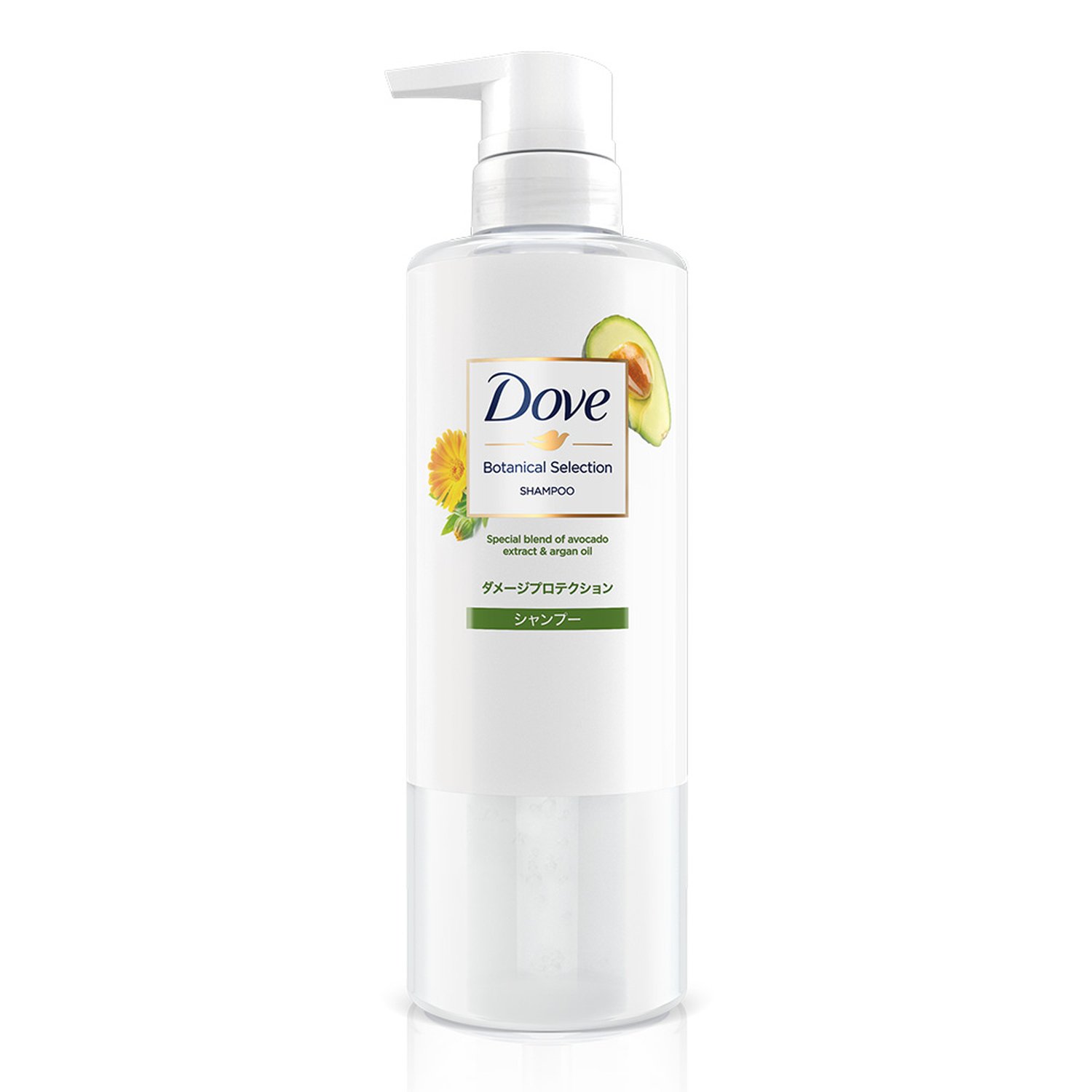 Dove Botanical Selection Damage Protection Shampoo Pump (500 g ...